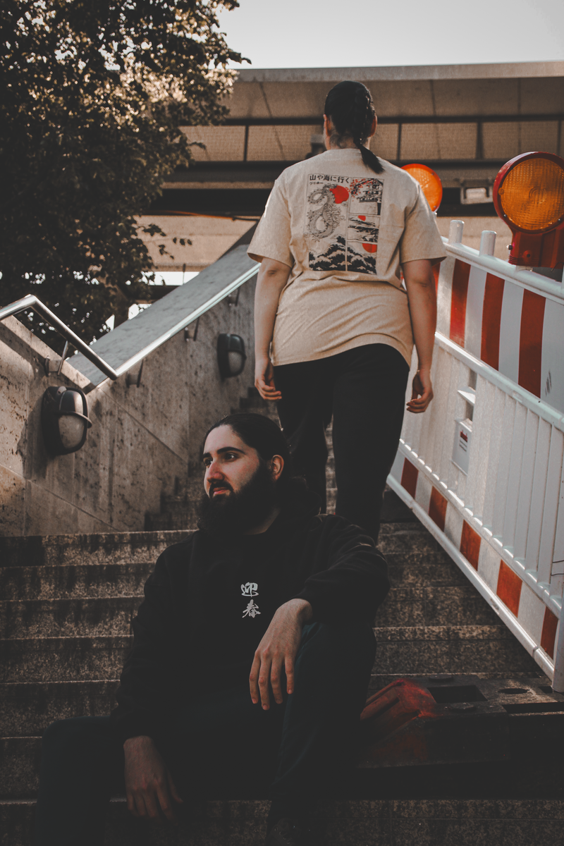 Rückansicht des Kurokai T-Shirts Dragon Lore