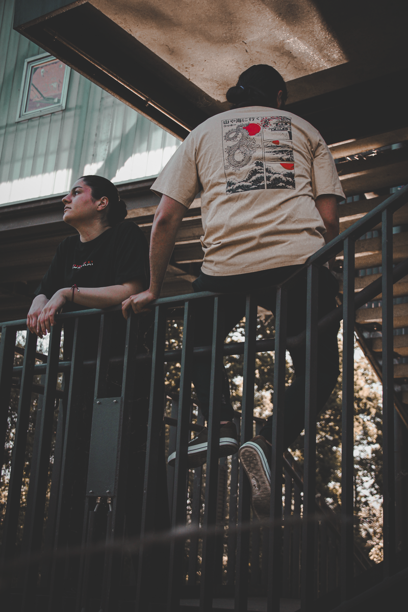 Rückansicht des Kurokai T-Shirts Dragon Lore